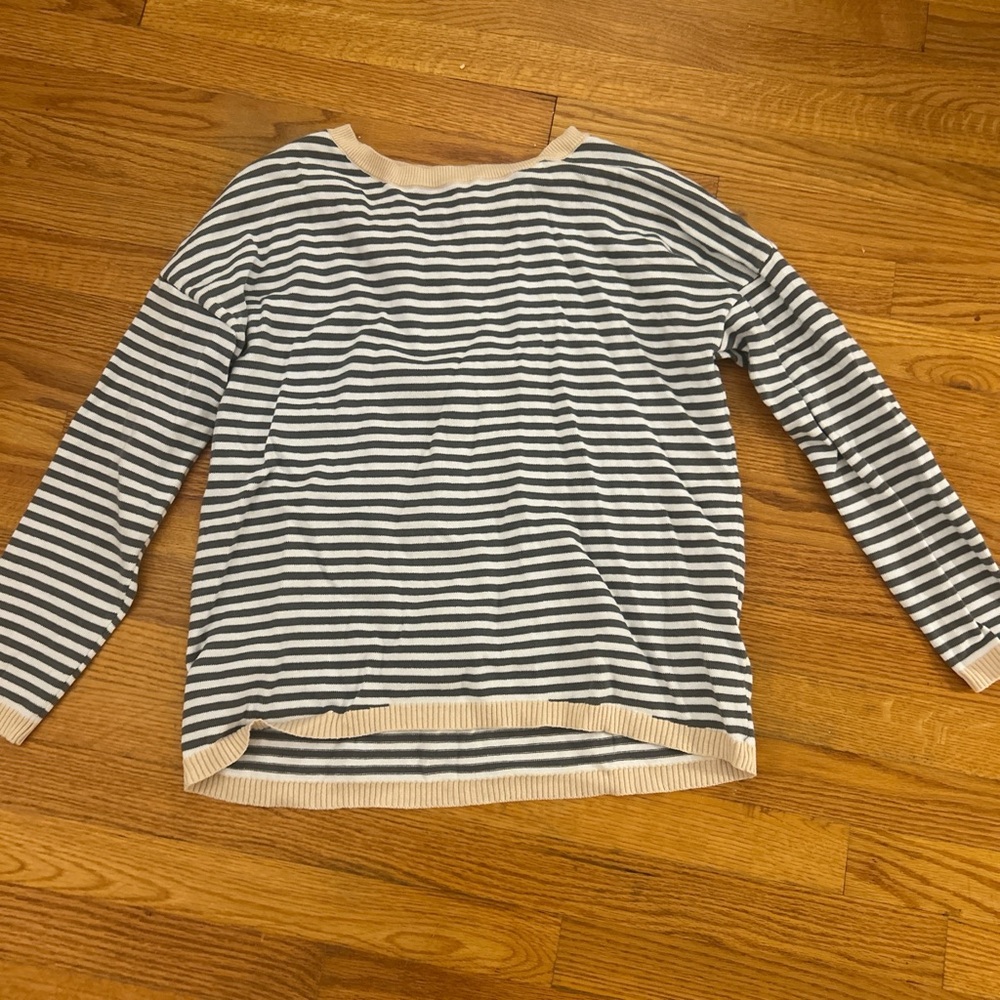 Amazon Black and White Striped Women's Jacket